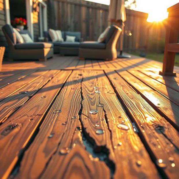 Deck cleaning The Woodlands TX
